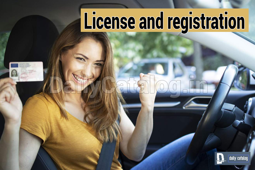 license and registration