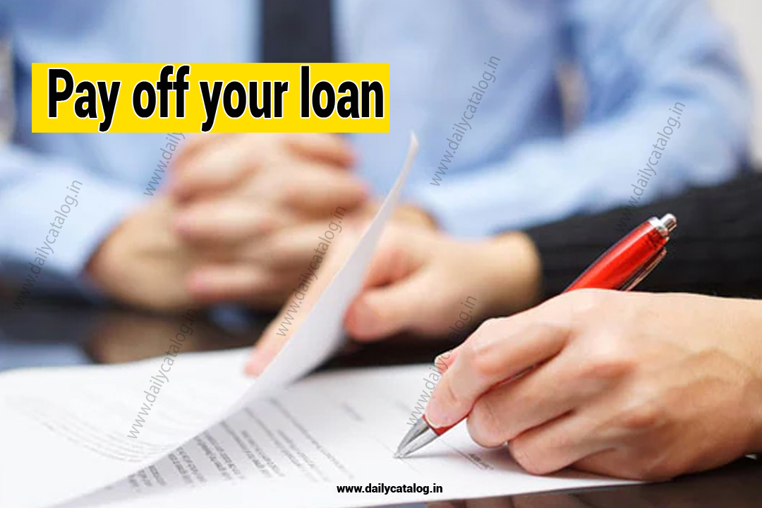pay off your loan