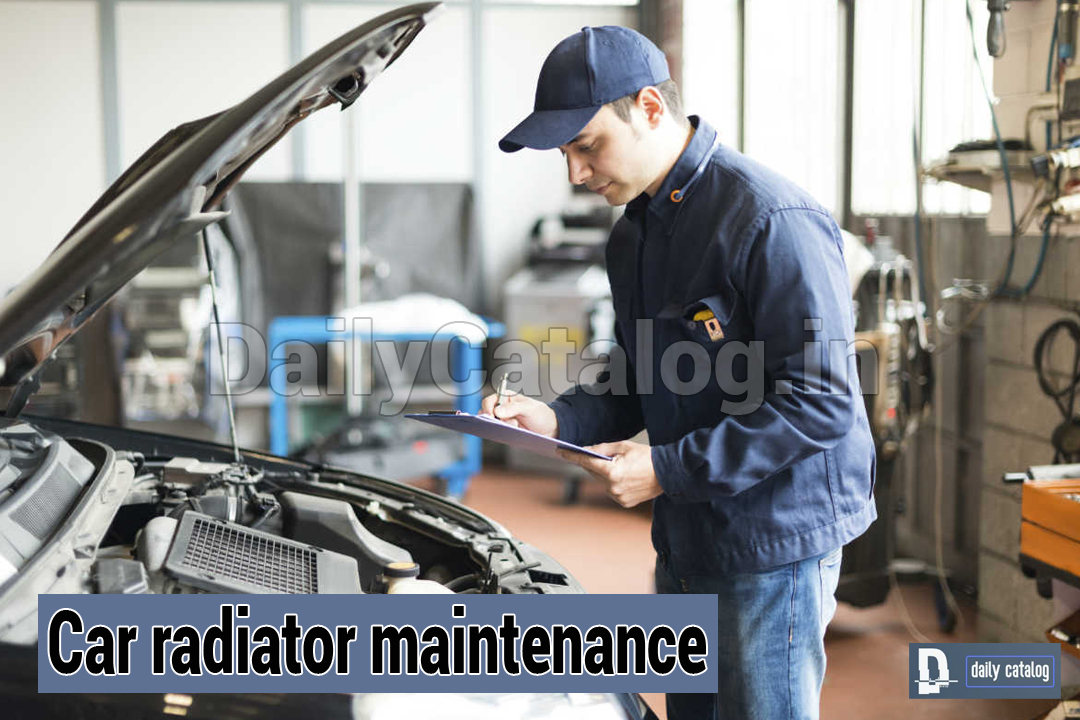 Car radiator maintenance