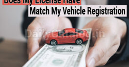 Does My License Have To Best Match My Vehicle Registration